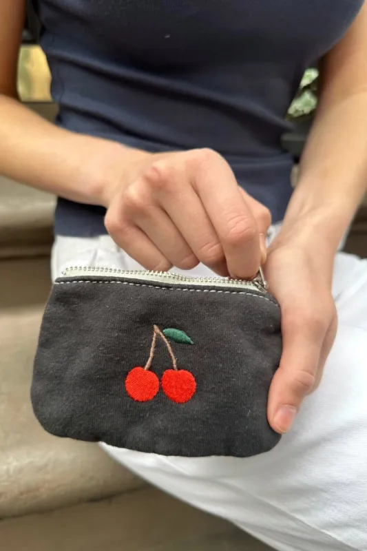 Cherry Coin Purse sold by Brandy Melville