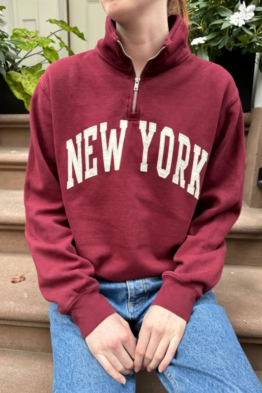 Misty New York Sweatshirt sold by Brandy Melville