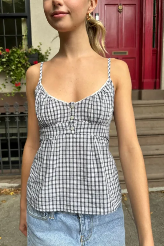 Tiffany Gingham Top sold by Brandy Melville
