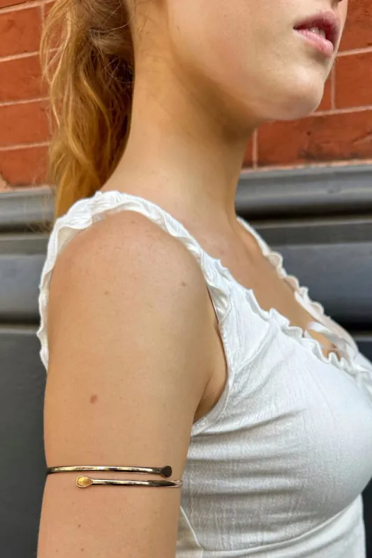 Spiral Arm Bracelet sold by Brandy Melville