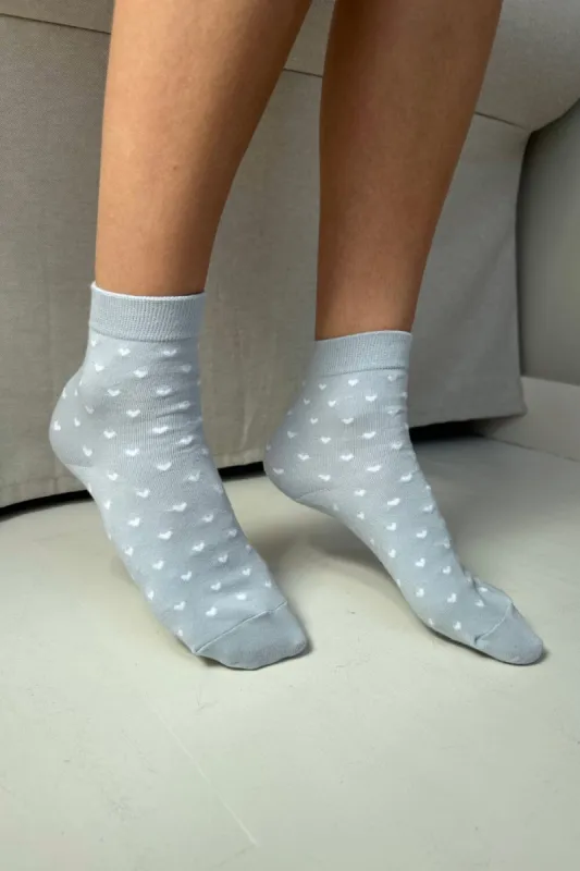Hearts Socks sold by Brandy Melville