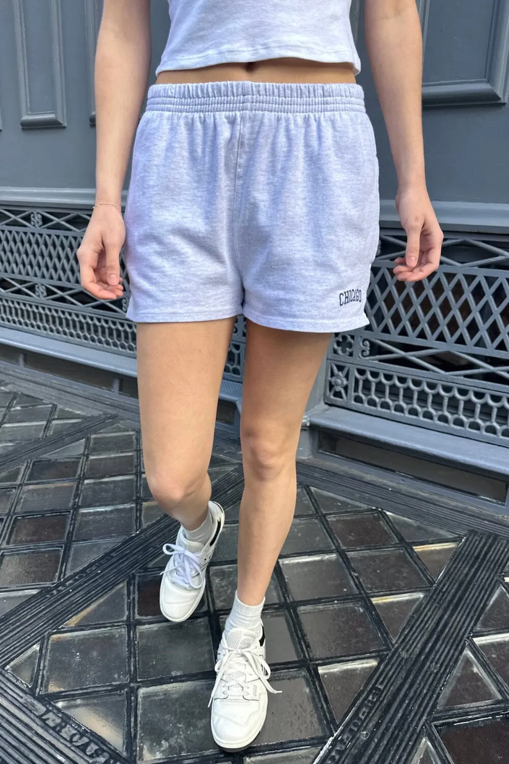 Rosa Chicago sweatshorts sold by Brandy Melville product image thumbnail 2