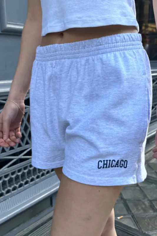 Rosa Chicago sweatshorts sold by Brandy Melville