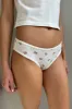 Bow & Teddy Bear Scallop Underwear sold by Brandy Melville