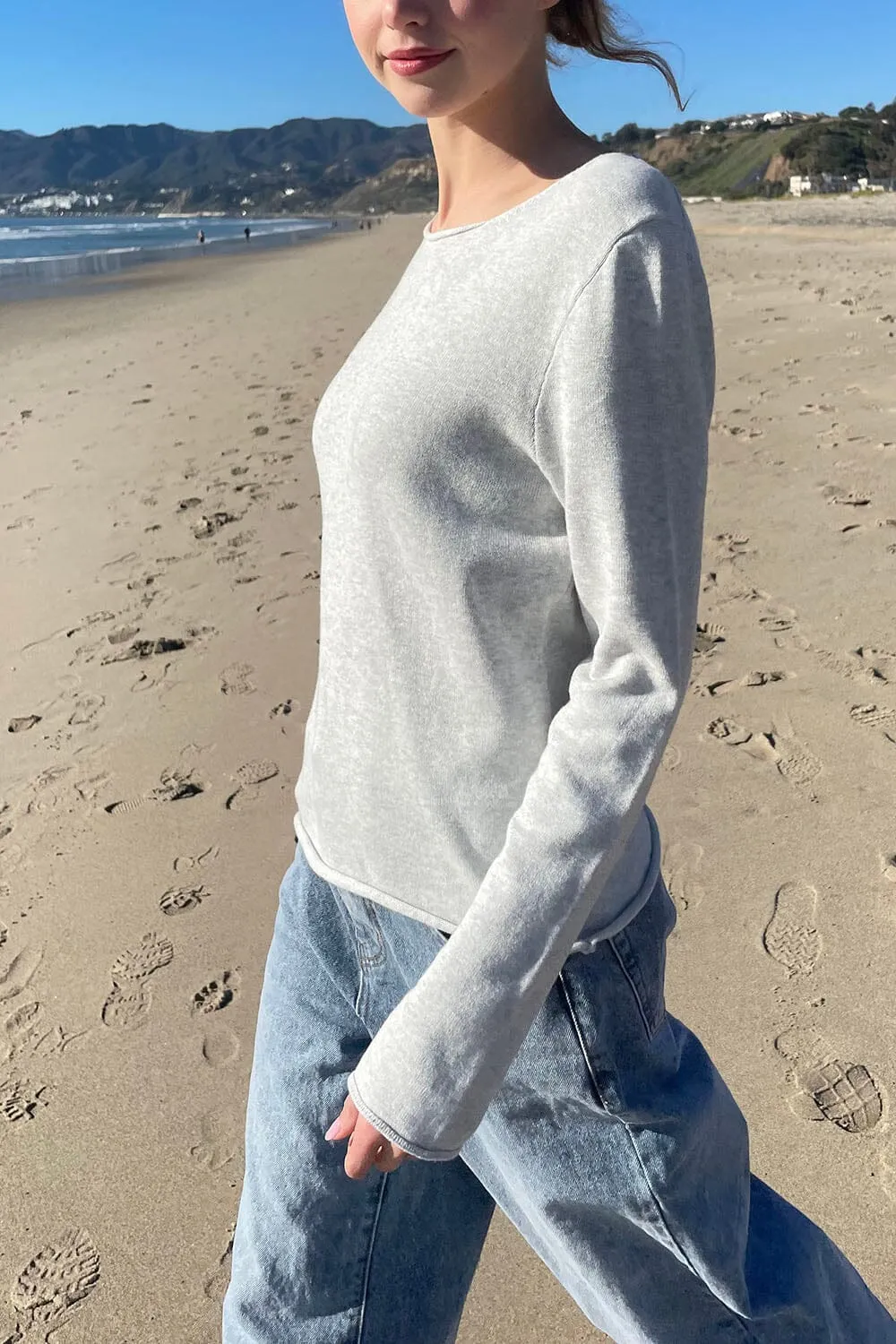 Stella Cotton Sweater sold by Brandy Melville product image thumbnail 3
