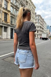 Mckenna Cheetah Top sold by Brandy Melville