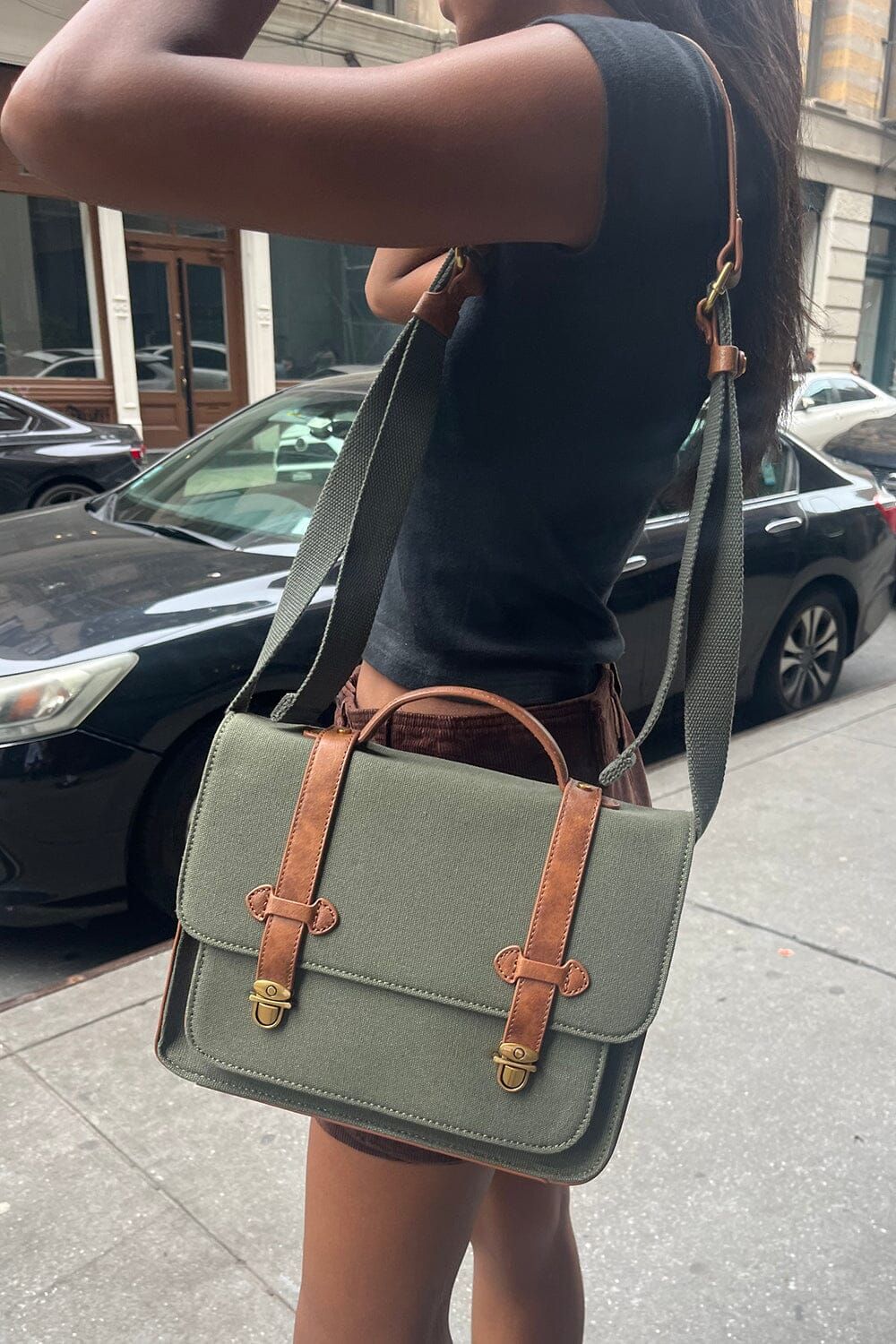 Messenger Bag sold by Brandy Melville