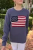 Nico American Flag Sweater sold by Brandy Melville