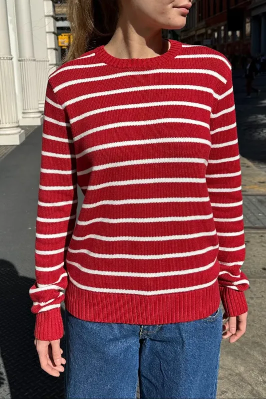 Martha Cotton Thin Stripe Sweater sold by Brandy Melville