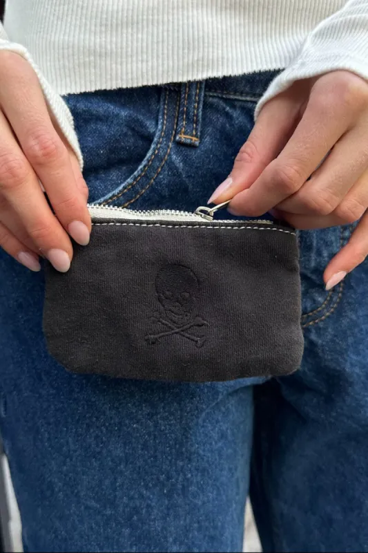 Skulls Coin Purse sold by Brandy Melville