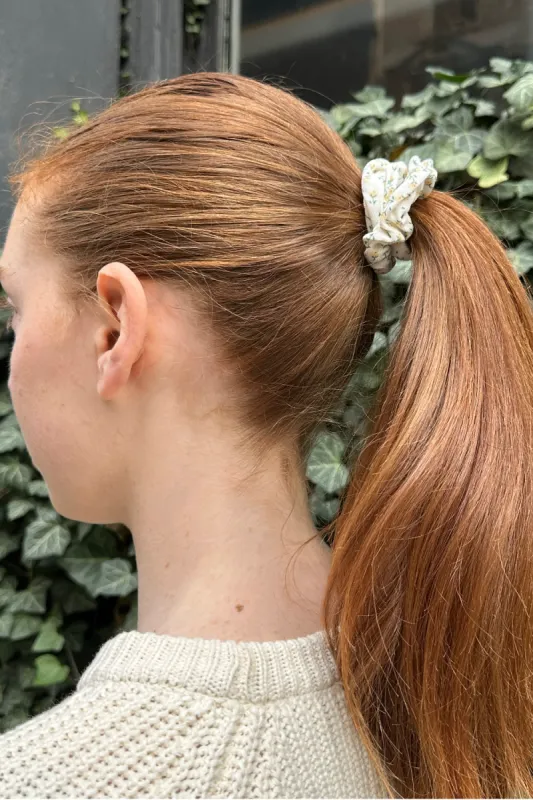 Floral Scrunchie sold by Brandy Melville