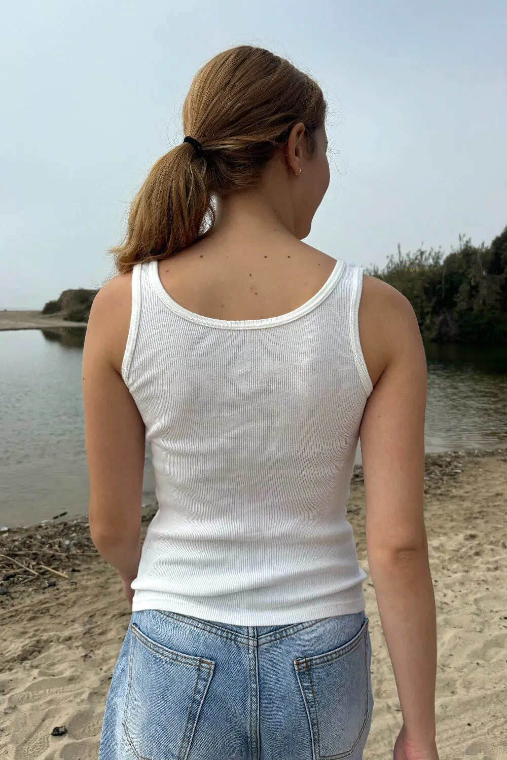 Amaya Tank sold by Brandy Melville product image thumbnail 4