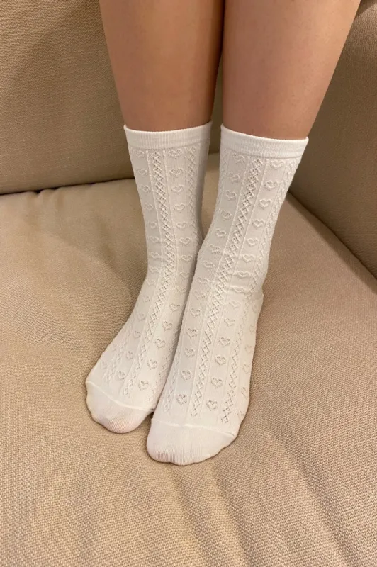 Hearts Socks sold by Brandy Melville