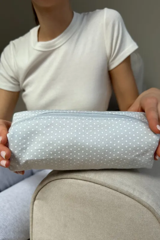Polka Dots Makeup Bag sold by Brandy Melville