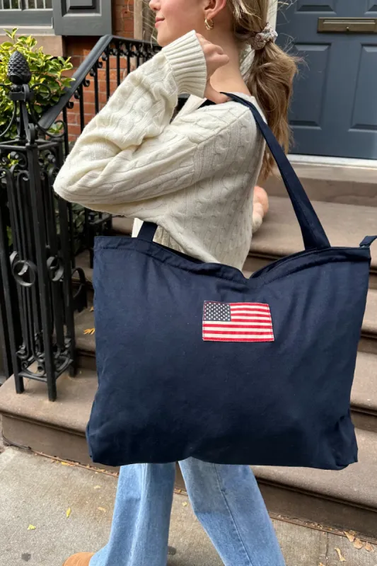 American Flag Tote Bag sold by Brandy Melville