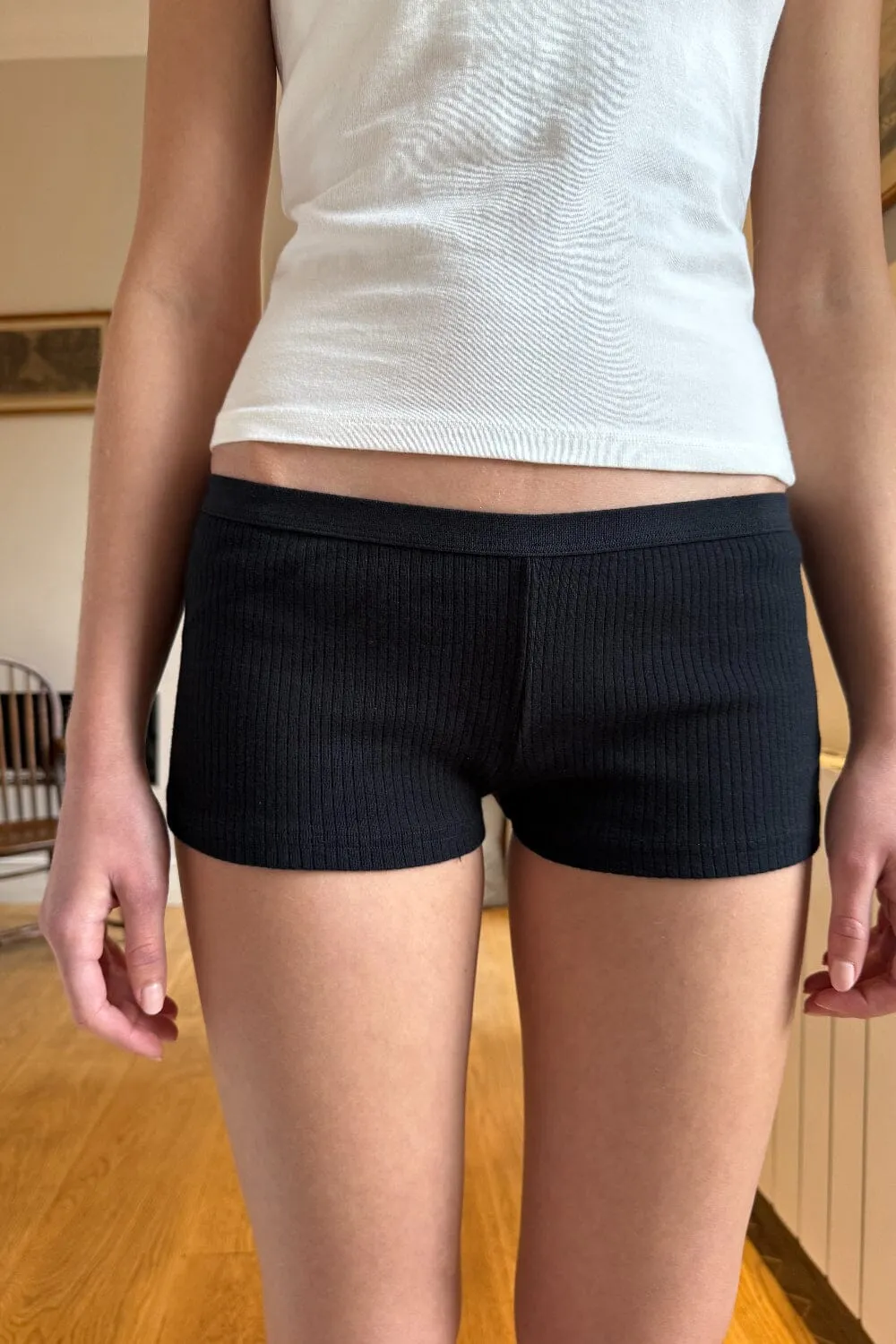 Boxer Thick Ribbed Underwear sold by Brandy Melville