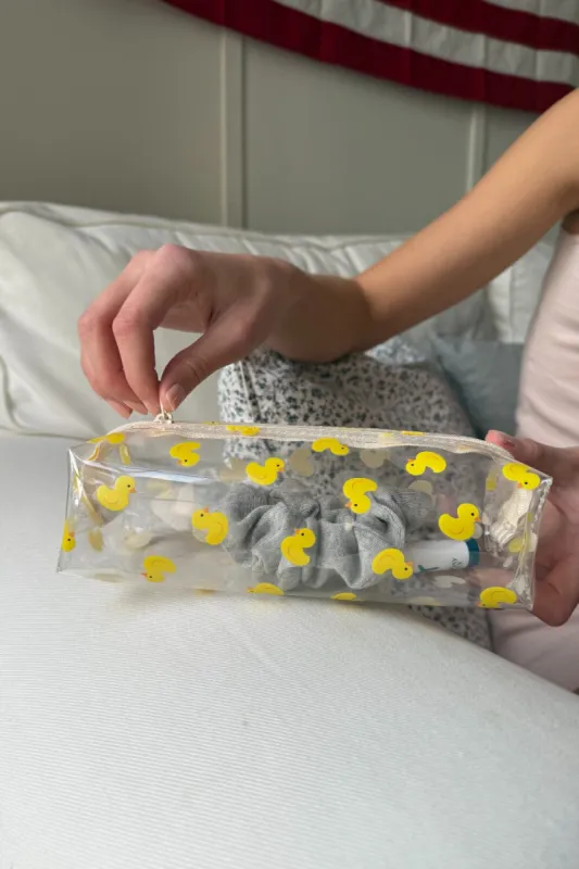 Ducks Makeup Bag sold by Brandy Melville