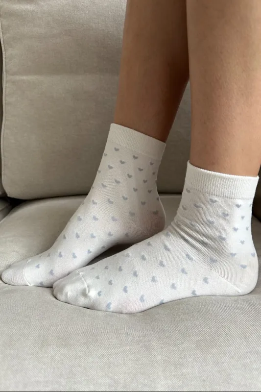 Heart Socks sold by Brandy Melville