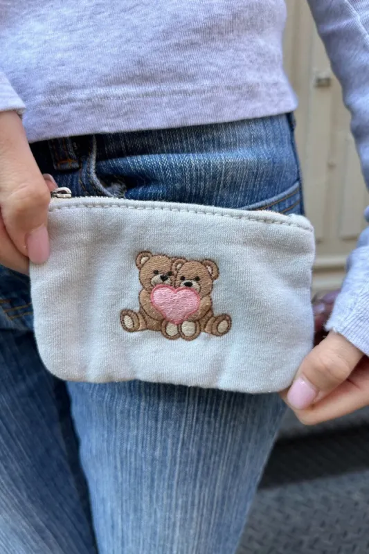 Teddy Bear Coin Purse sold by Brandy Melville