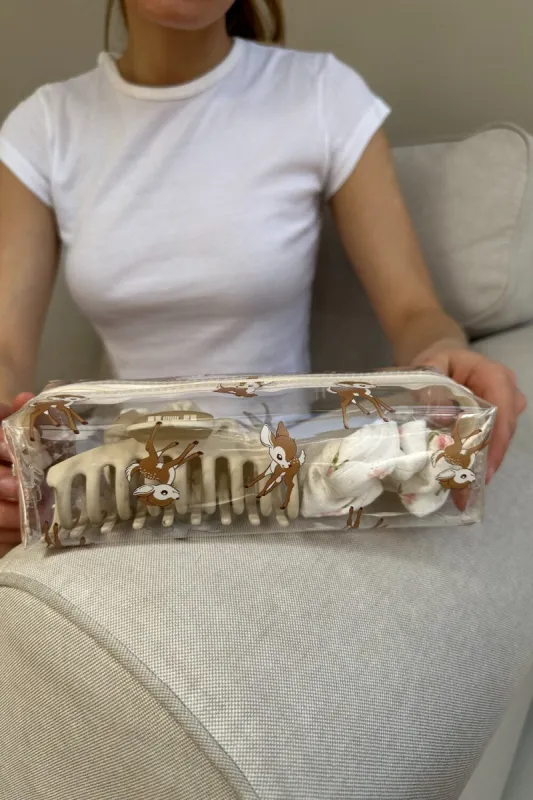 Deer Makeup Bag sold by Brandy Melville