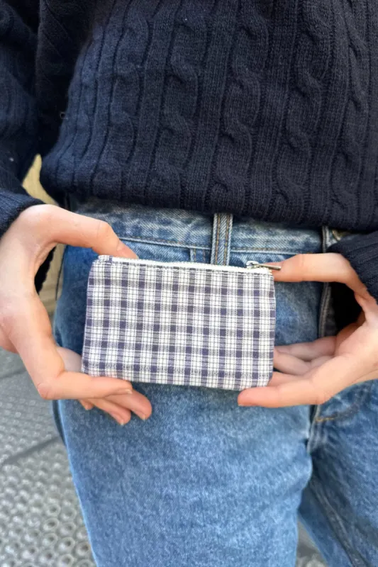 Plaid Coin Purse sold by Brandy Melville
