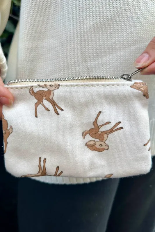 Deer Coin Purse sold by Brandy Melville