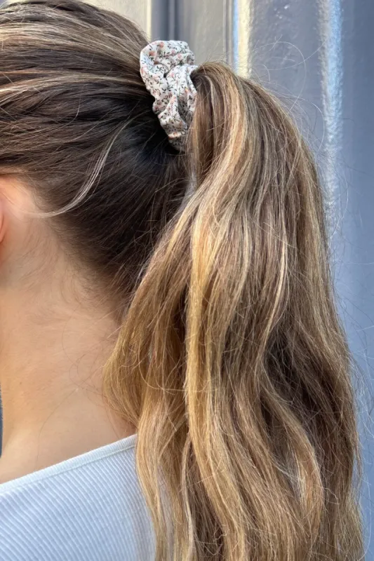 Floral Scrunchie sold by Brandy Melville