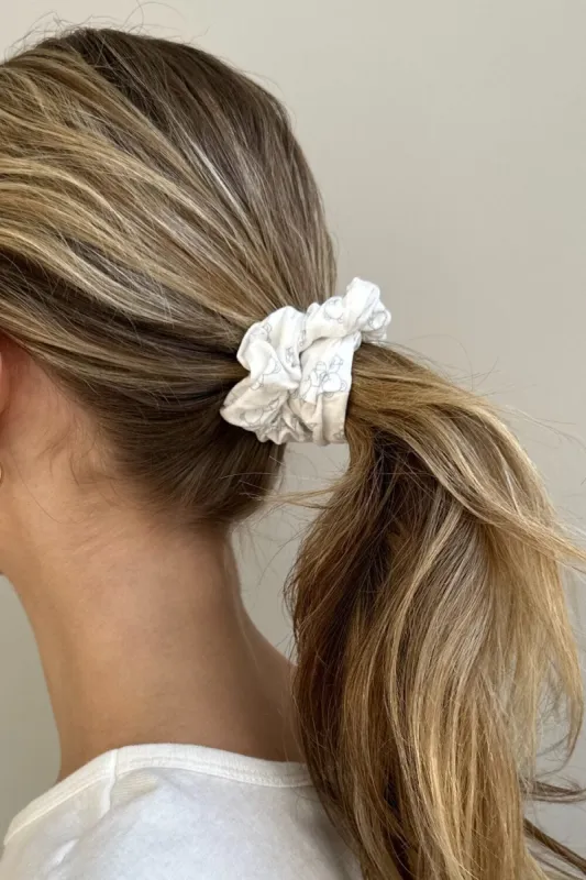 Teddy Bear Scrunchie sold by Brandy Melville