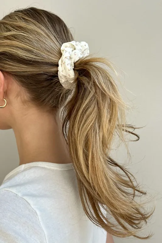 Floral Scrunchie sold by Brandy Melville