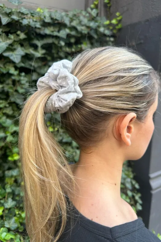 Polka Dots Scrunchie sold by Brandy Melville