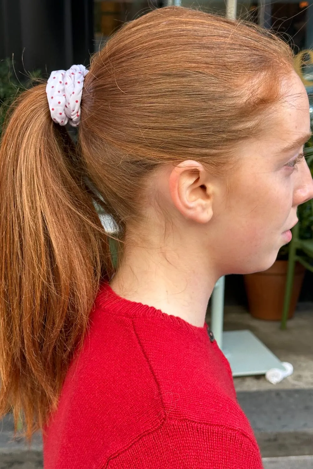 Polka Dots Scrunchie sold by Brandy Melville product image thumbnail 3