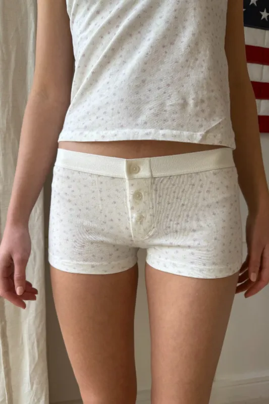 Boy Short Floral Underwear sold by Brandy Melville