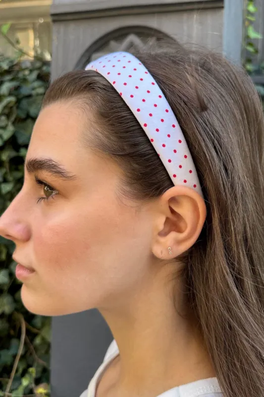 Polka Dots Headband sold by Brandy Melville
