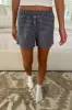 Keira Long Gingham Boxer Shorts sold by Brandy Melville