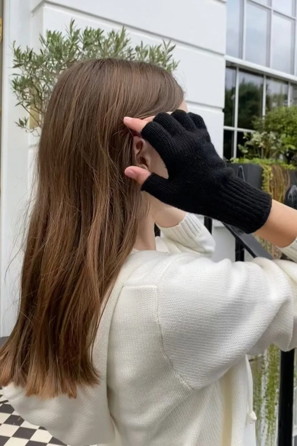 Fingerless Wool Gloves sold by Brandy Melville