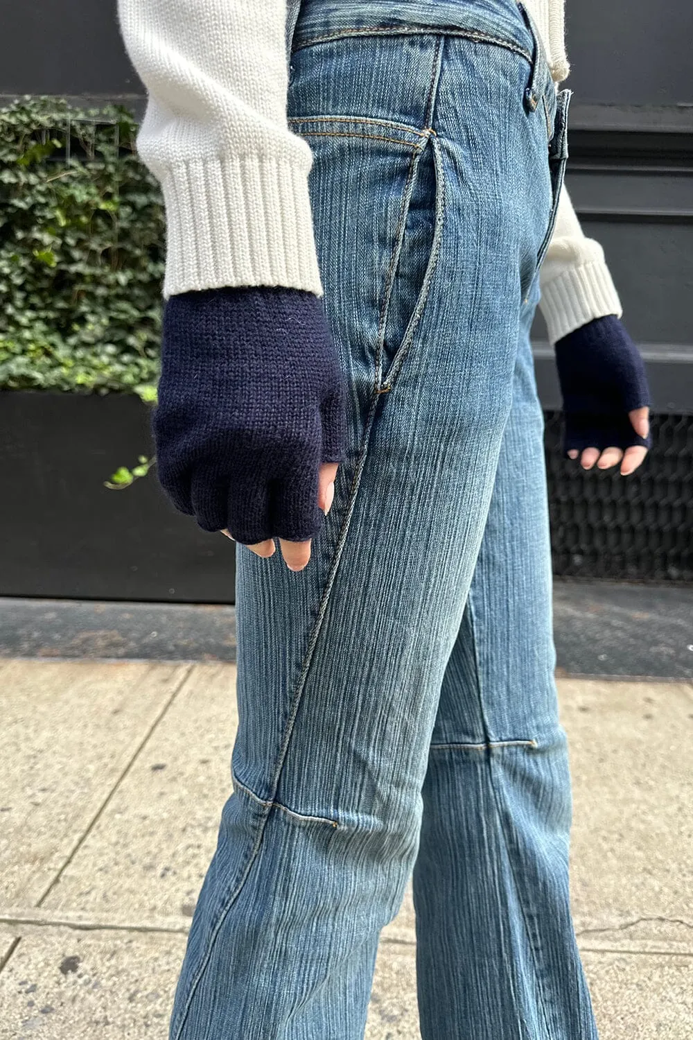 Fingerless Wool Gloves sold by Brandy Melville product image thumbnail 5
