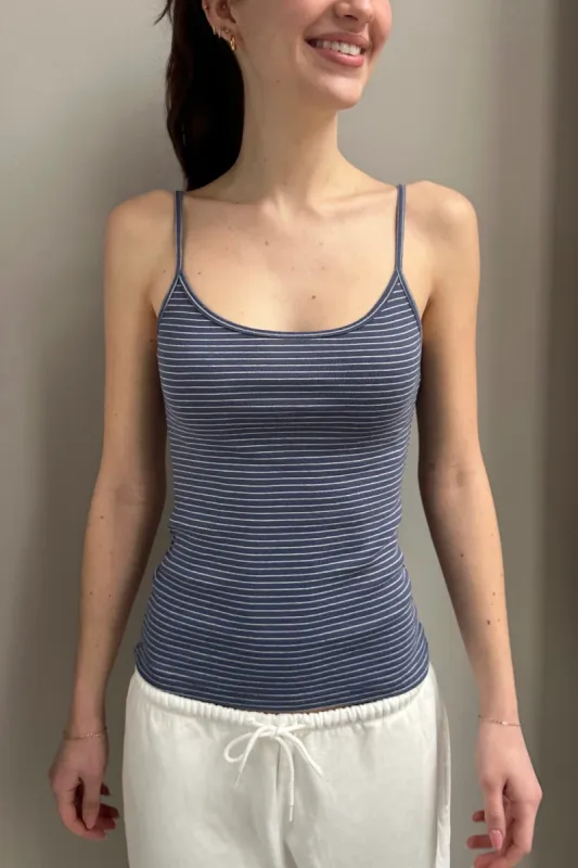 Skylar Stripe Tank sold by Brandy Melville
