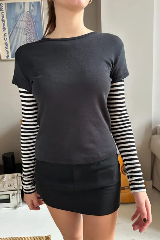 Hailie Long Sleeve Top sold by Brandy Melville