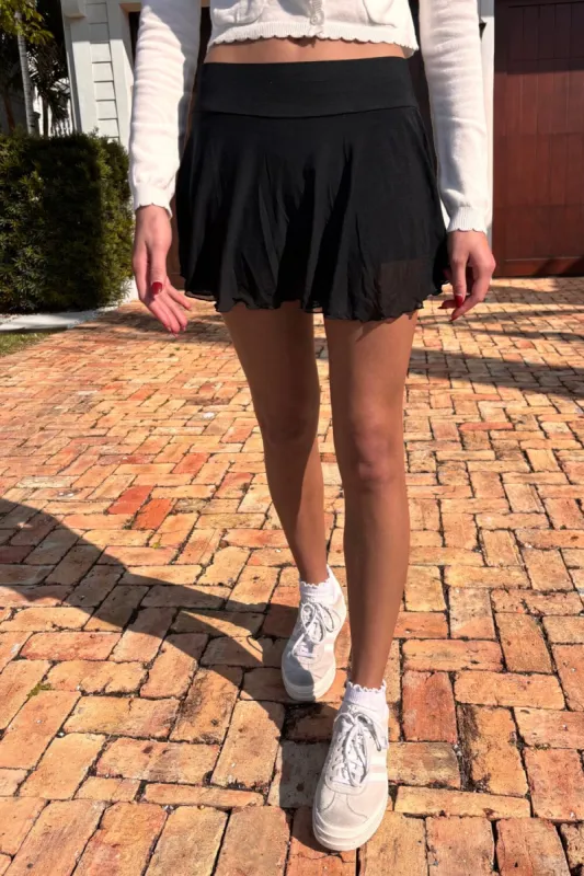 Kimi Flowy Mini Skirt sold by Brandy Melville