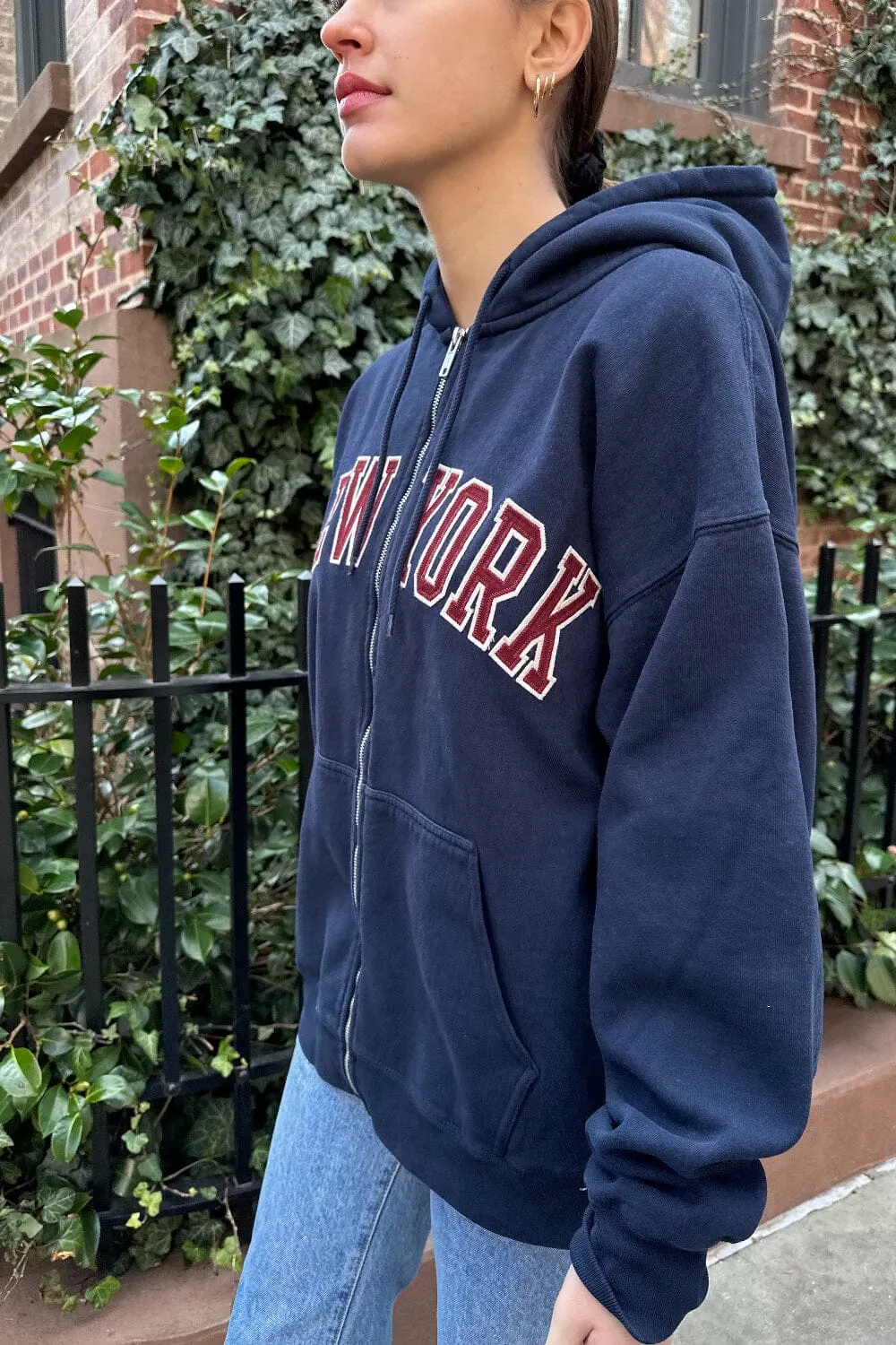 Christy New York Hoodie sold by Brandy Melville product image thumbnail 2