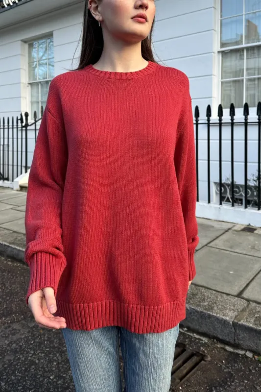 Brianna Cotton Sweater sold by Brandy Melville