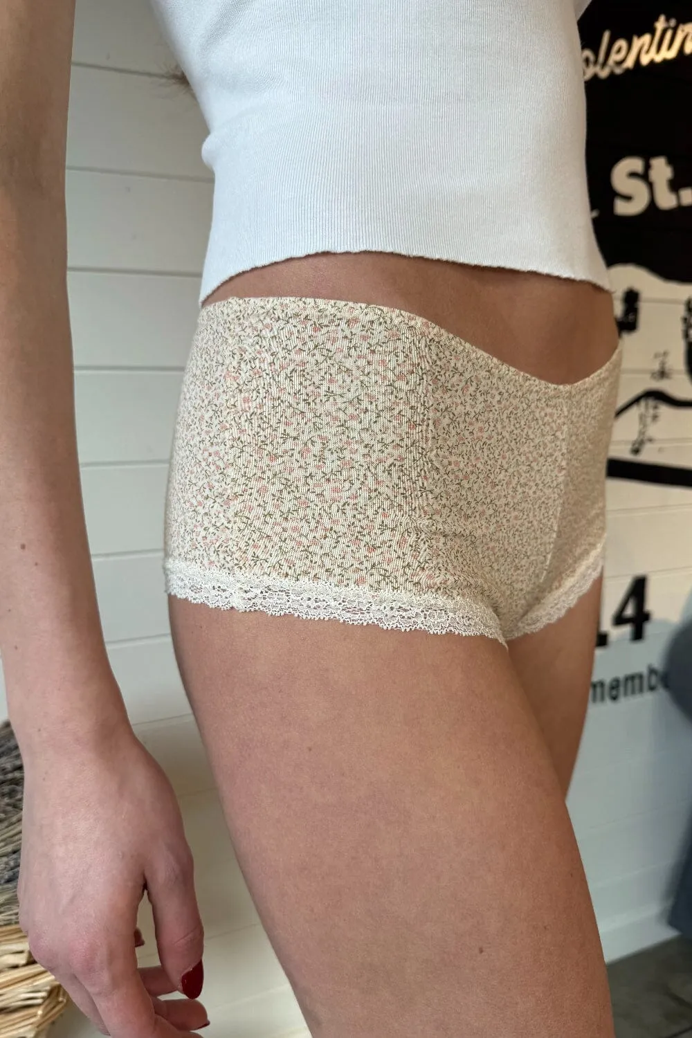 Floral Hipster Underwear sold by Brandy Melville product image thumbnail 2