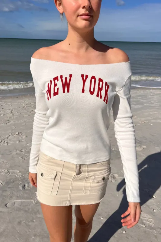 Lilith New York Top sold by Brandy Melville