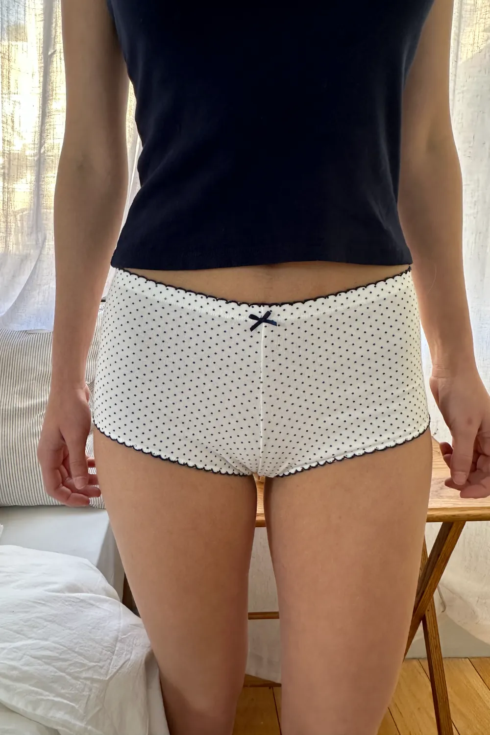 Polka Dot Hipster Underwear sold by Brandy Melville