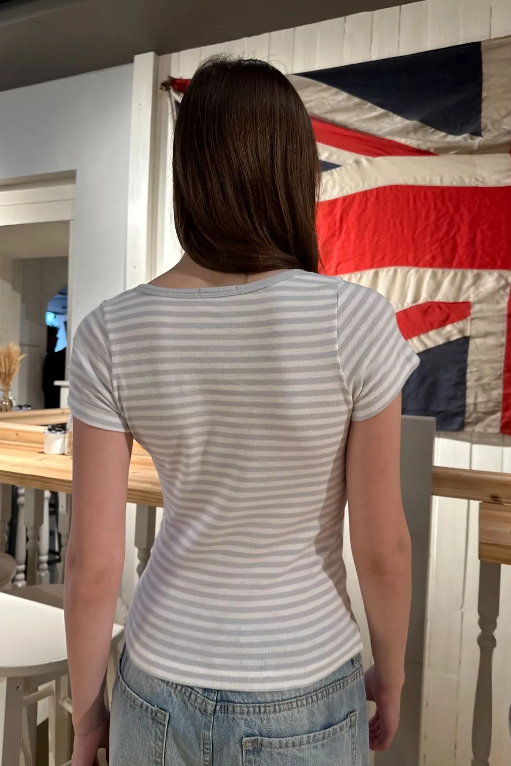 Zelly Striped Top sold by Brandy Melville product image thumbnail 4