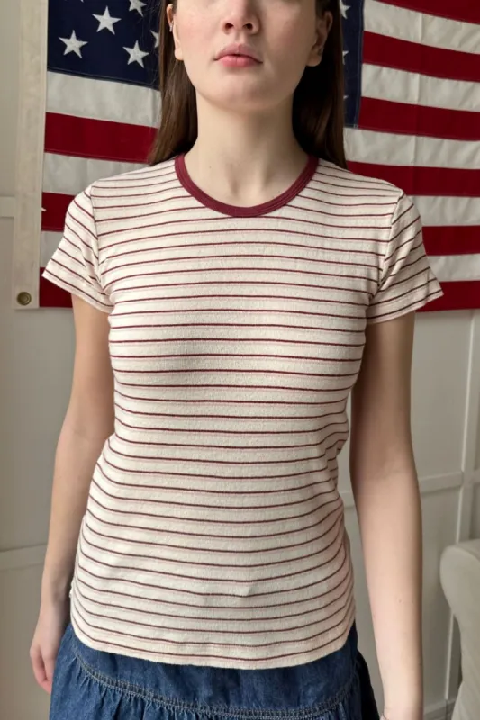 Hailie Long Striped Top sold by Brandy Melville
