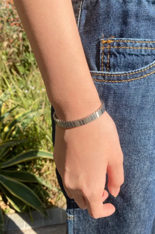 Silver Bracelet sold by Brandy Melville