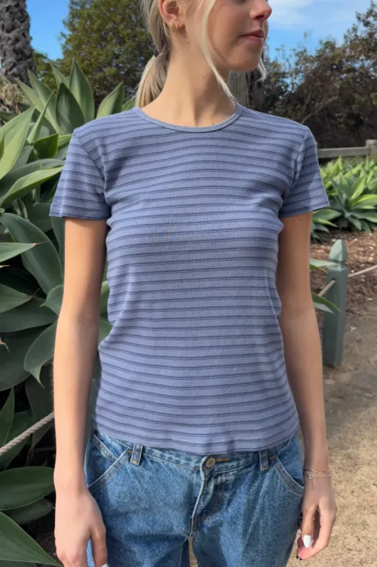 Hailie Long Striped Top sold by Brandy Melville