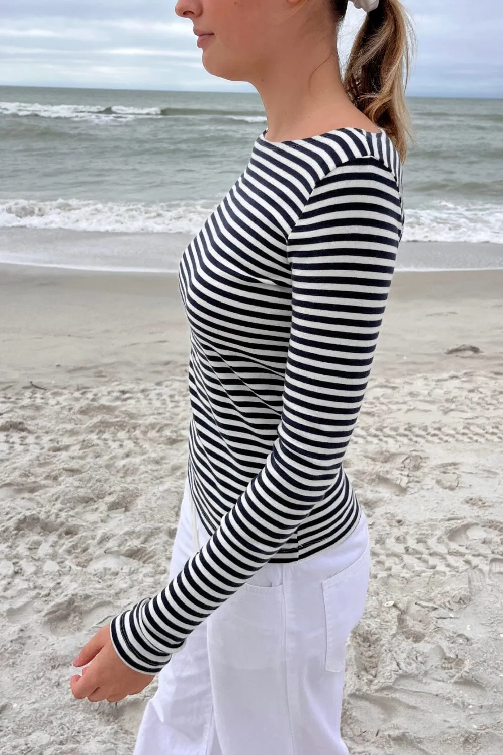 Catalina Striped Top sold by Brandy Melville product image thumbnail 4