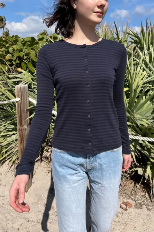 Zelly Striped  Top sold by Brandy Melville